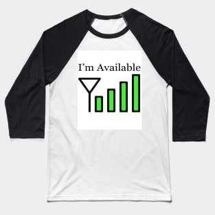 Signal Strength Baseball T-Shirt